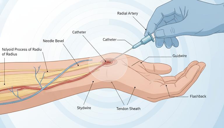 Xác Nhận Vị Trí và Cố Định Catheter