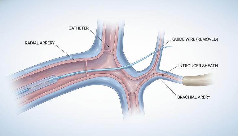 Các Vị Trí và Cách Tiếp Cận Động Mạch