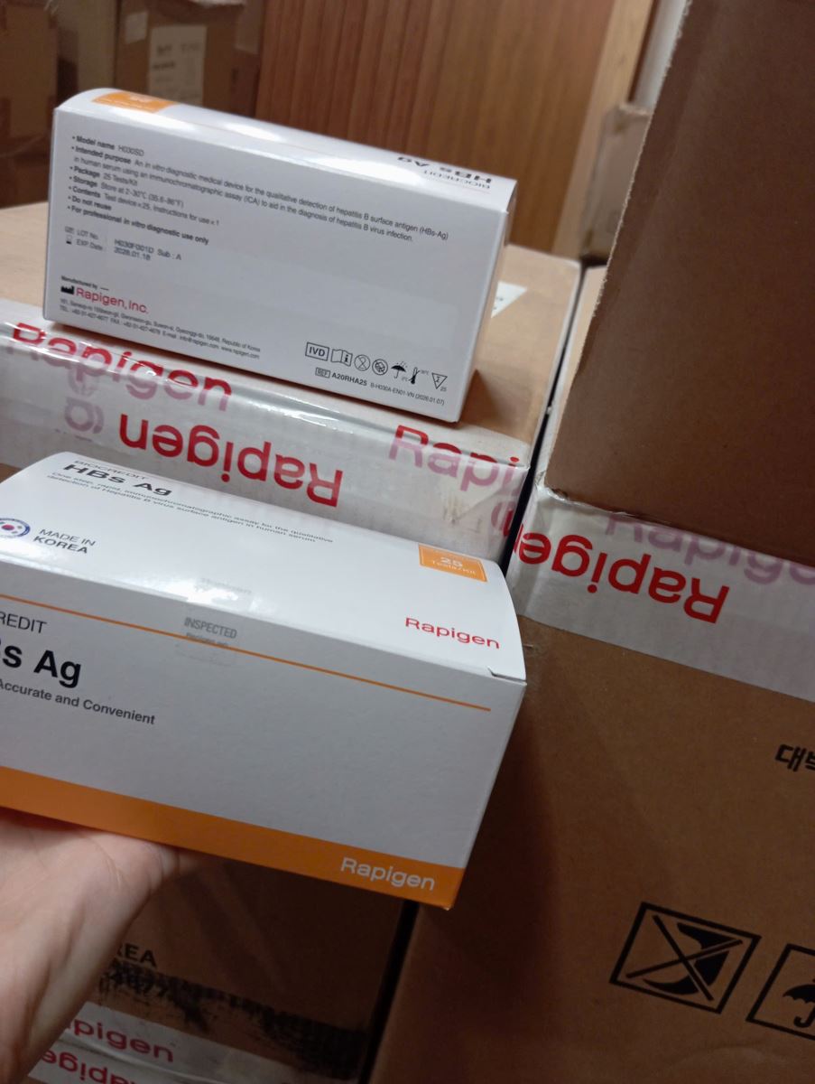 Khay thử BIOCREDIT HBsAg
