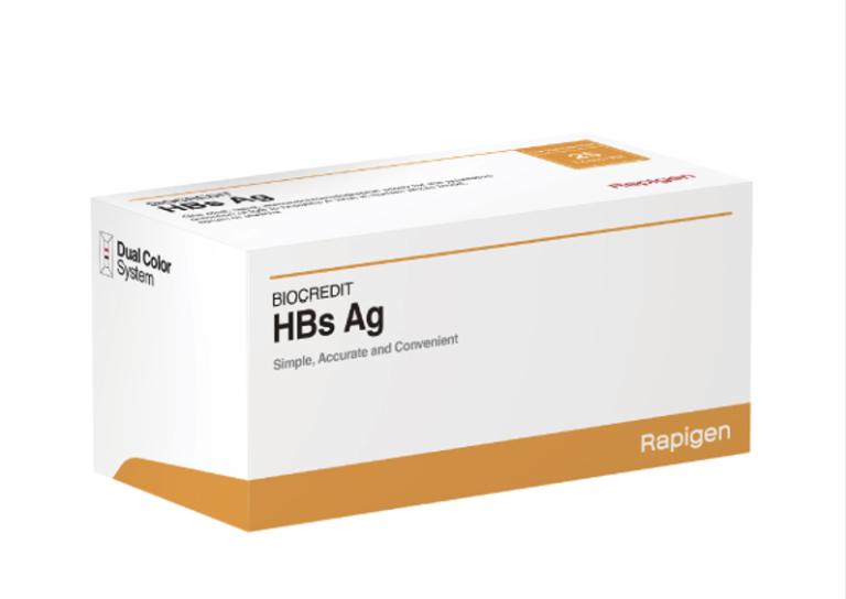 Khay thử xét nghiệm định tính kháng nguyên bề mặt vi rút viêm gan B (BIOCREDIT HBs Ag)